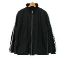DESCENTE デサント ジャージ 長袖 トラックジャケット スポーツウエア アウター メンズ Lサイズ ブラック系 【中古】(4)