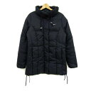 NIKE ナイキ ダウンジャケット ジャンパー スポーツウエア アウター 黒 レディース Lサイズ ブラック 【中古】(4)