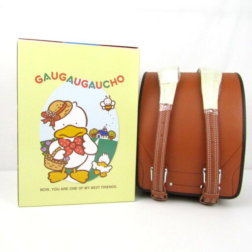 school bag ランドセル 最高級 牛本革 レザー キャメル ブラウンステッチ A4フラットファイル対応 キッズ 男の子用 【中古】 school bag ランドセル 最高級 牛本革 レザー キャメル ブラウンステッチ A4フラットファイル対応 キッズ 男の子用 【中古】