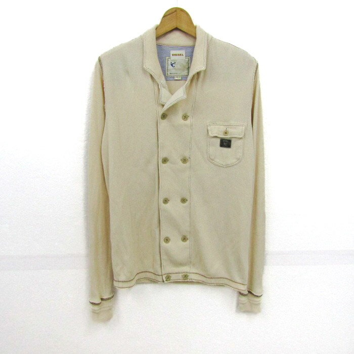 DIESEL ディーゼル ジャケット アウター メンズ Mサイズ ベージュ系 【中古】