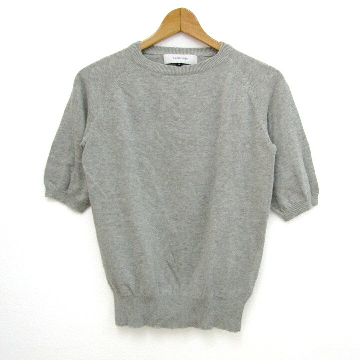 LE CIEL LEU ルシェルブルー サマーニット サマーセーター コットン100% ブランド トップス レディース..