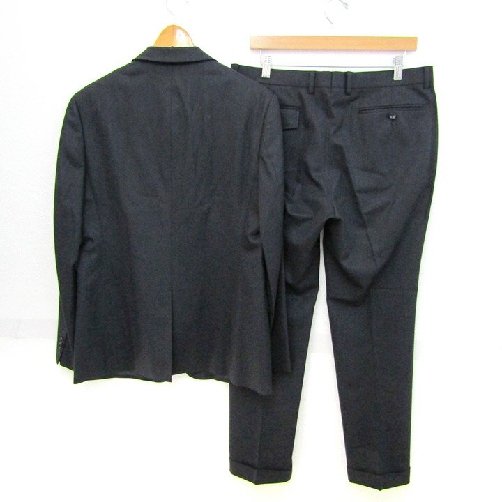 ergonomic エルゴノミック スーツ セットアップ 上下セット ジャケット パンツ メンズ 175cm-4Dropサイズ ネイビー 【中古】