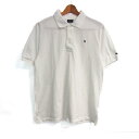 Arnold Palmer アーノルドパーマー ポロシャツ スポーツウエア ゴルフ トップス 大きいサイズ レディース LLサイズ ホワイト系 【中古】