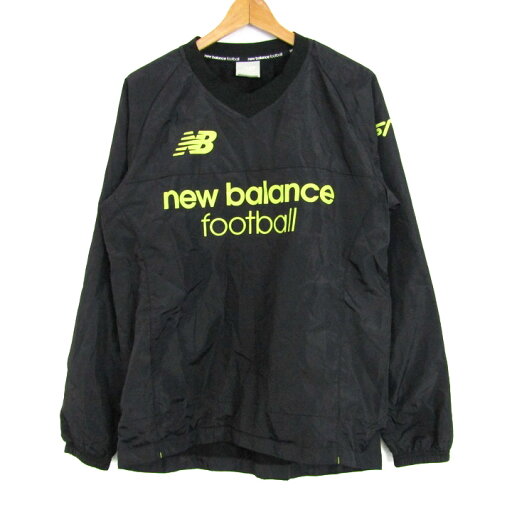 NEW BALANCE ニューバランス ピステ ウィンドブレーカー アウター サッカー スポーツウエア メンズ Lサイズ ブラック 【中古】 NEW BALANCE ニューバランス ピステ ウィンドブレーカー アウター サッカー スポーツウエア メンズ Lサイズ ブラック 【中古】
