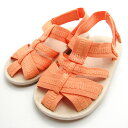 ZARA ザラ サンダル ベルトストラップ 靴 ベビー 女の子用 20サイズ オレンジベージュ 【中古】(4)