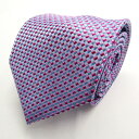 【最大50%OFFクーポン7月19日20:00〜7月26日01:59まで】george ジョージ ブランド ネクタイ 小紋柄 総柄 PO メンズ ブルー 【中古】(4)