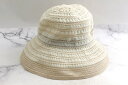 mariclaire マリクレール forum ハット コットン混 帽子 ブランド レディース 57.5cmサイズ ベージュ 【中古】