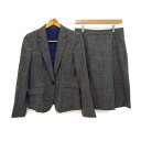 KIYOKO TAKASE キヨコ タカセ スーツ セットアップ 上下セット ジャケット スカート レディース 11サイズ グレー系 【中古】