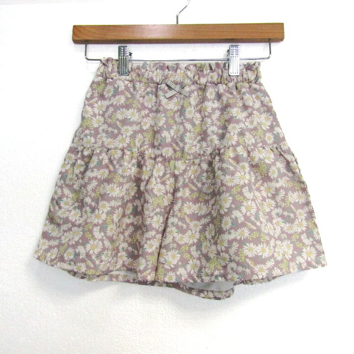【全品39％OFFクーポン配布中】anyFAM エニィファム ショートパンツ ボトムス キュロット 花柄 未使用..