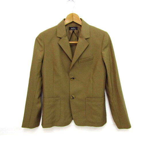 【最大50%OFFクーポン7月19日20:00〜7月26日01:59まで】A.P.C. アーペーセー テーラードジャケット ウール100% ブランド アウター メンズ XSサイズ ベージュ 【中古】 【最大50%OFFクーポン7月19日20:00〜7月26日01:59まで】A.P.C. アーペーセー テーラードジャケット ウール100% ブランド アウター メンズ XSサイズ ベージュ 【中古】