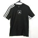 【全品39%OFFクーポン8月4日20:00〜8月15日01:59まで】adidas アディダス 半袖Tシャツ トップス ロゴT 3ストライプス スポーツウエア...
