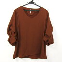【全品39%OFFクーポン8月4日20:00〜8月15日01:59まで】INGNI イング カットソー シャツ トップス ブラウス ボリューム袖 レディース M...