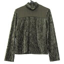 【全品39%OFFクーポン8月4日20:00〜8月15日01:59まで】LANVIN ランバン カットソー シャツ トップス 長袖 ハイネック アニマル柄 日本...