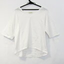 【全品39%OFFクーポン8月4日20:00〜8月15日01:59まで】INED イネド カットソー シャツ 5分袖 コットン100% ブランド トップス 白 ...