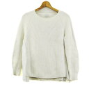 MACKINTOSH PHILOSOPHY マッキントッシュフィロソフィー ニット セーター 長袖 ブラン トップス 白 レディース 38サイズ ホワイト 【中古】