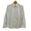 【全品39%OFFクーポン8月4日20:00〜8月15日01:59まで】Aquascutum アクアスキュータム 長袖シャツ トップス ストライプ柄 レディース...