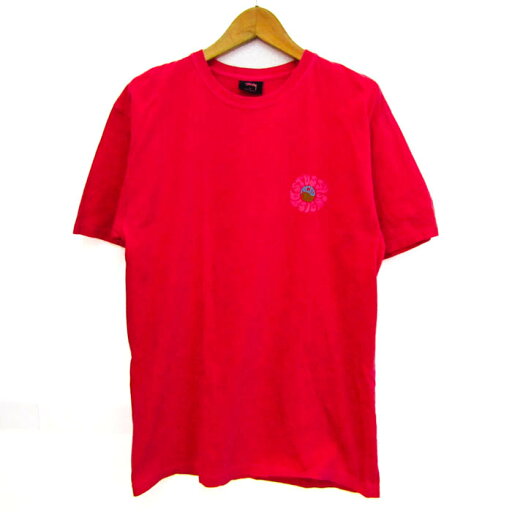 【最大50%OFFクーポン8月24日20:00〜8月27日9:59まで】STUSSY ステューシー 半袖Tシャツ トップス Acid Drop コットンT メンズ Mサイズ ピンク 【中古】 【最大50%OFFクーポン8月24日20:00〜8月27日9:59まで】STUSSY ステューシー 半袖Tシャツ トップス Acid Drop コットンT メンズ Mサイズ ピンク 【中古】