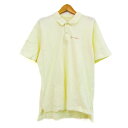 【全品39%OFFクーポン8月4日20:00~8月15日01:59まで】Karl Helmut カールヘルム ポロシャツ トップス 半袖 大きいサイズ ゴルフウエア メンズ フリーサイズ クリーム 【中古】