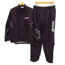 SRIXON スリクソン セットアップ 上下セット ウィンドブレーカー ゴルフウエア メンズ Lサイズ ブラック 【中古】(4)