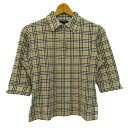 【全品39%OFFクーポン8月4日20:00〜8月15日01:59まで】BURBERRY LONDON バーバリーロンドン 長袖シャツ トップス 七分袖 ノバチ...