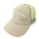 BILLABONG ビラボン キャップ BE011-A51 帽子 ブランド レディース グレージュ 【中古】