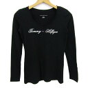 【全品39%OFFクーポン8月4日20:00〜8月15日01:59まで】TOMMY HILFIGER トミーヒルフィガー 長袖Tシャツ トップス Vネック ロゴ...
