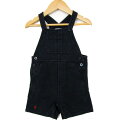 RALPH LAUREN ラルフローレン オーバーオール サロペット ボトムス ベビー 男の子用 80サイズ ネイビー 【中古】