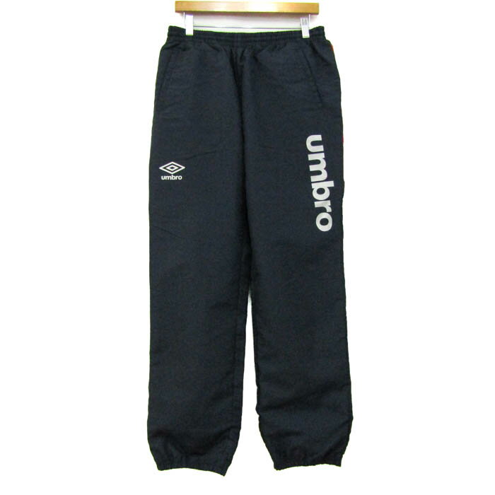 UMBRO アンブロ ジャージ下 ウィンドブレーカー サッカー スポーツウエア 大きいサイズ ボトムス メンズ Oサイズ ネイビー 【中古】