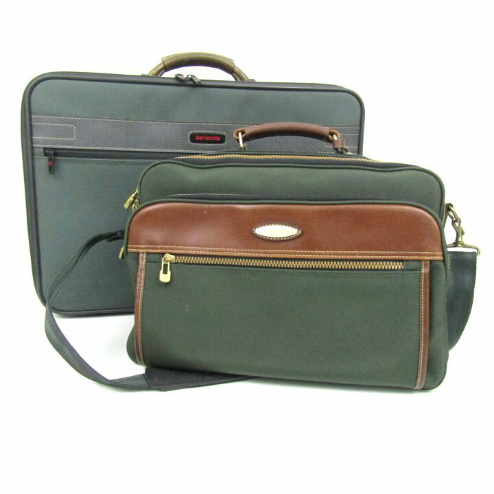 【全品39%OFFクーポン配布中】Samsonite サムソナイト ボストンバッグ 2点セット ビジネスバッグ ショルダー 鞄 ブランド まとめて メンズ 【中...