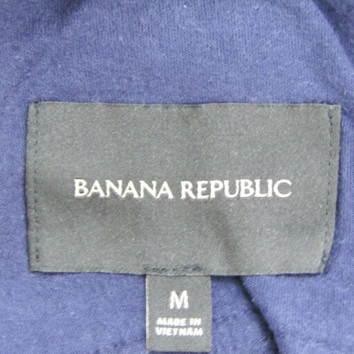 Banana Republic バナナリパブリック ジョガーパンツ ボトムス スウェット メンズ Mサイズ ネイビー 【中古】