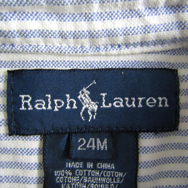 RALPH LAUREN ���ե������ Ĺµ����� ���ȥ饤�� �ܥ�������� �ȥåץ� �٥ӡ� �ˤλ��� 24M������ �֥롼�ߥۥ磻�� ����š�