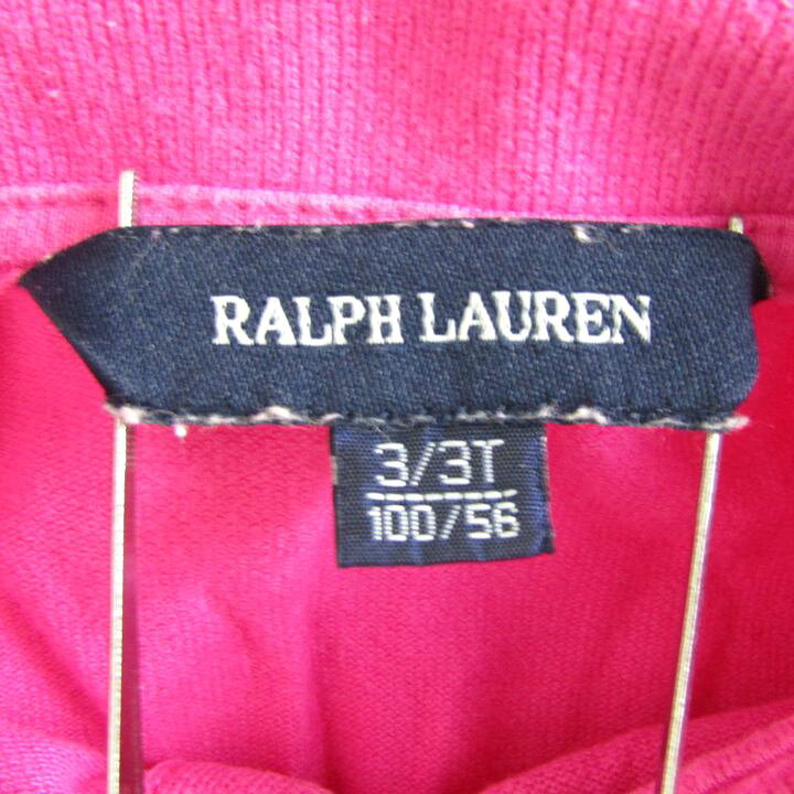 ��ŷ�����ѡ�SALE��Ⱦ��50%OFF��RALPH LAUREN ���ե������ �ݥ������ �ȥåץ� Ⱦµ �ӥå��ݥˡ����� ���å� �ˤλ��� 3/3T������ �ԥ� ����š�