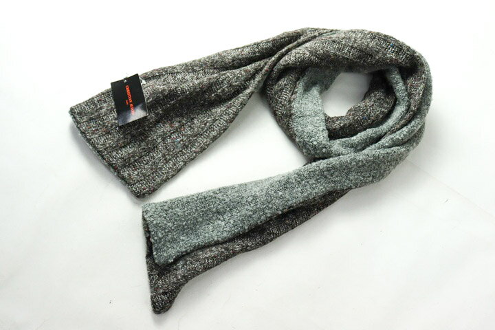 【全品39％OFFクーポン配布中】CHRISTIAN AUJARD クリスチャンオジャール マフラー 未使用 ウール混 ブ..