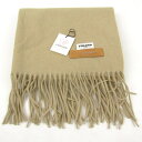 Figaro フィガロ ショール ストール マフラー 未使用 カシミヤ ブランド レディース ベージュ 【中古】