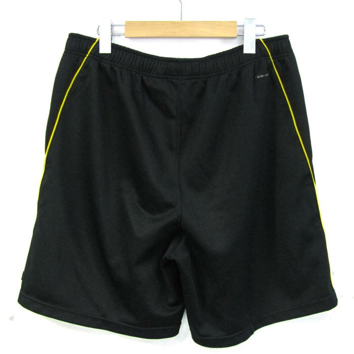 NIKE ナイキ ショートパンツ ボトムス ドライフィット スポーツウエア 大きいサイズ 日本製 メンズ XLサイズ ブラック 【中古】
