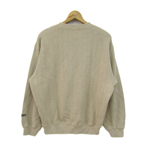 U.P renoma ユーピーレノマ スウェット トレーナー トップス メンズ Lサイズ ベージュ 【中古】