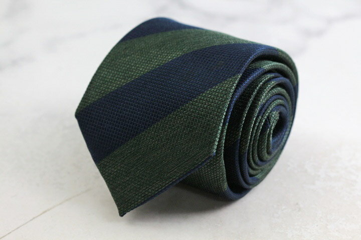 SUIT SELECT スーツセレクト ブランドネクタイ ストライプ柄 格子柄 シルク PO メンズ ネイビー 【中古】