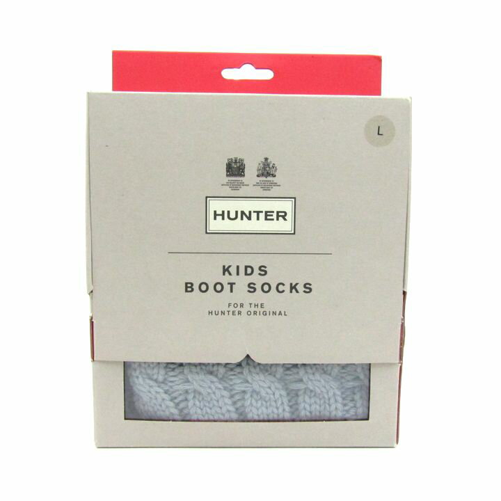 【全品39％OFFクーポン配布中】HUNTER ハンター ブーツソックス レインブーツ用 ニット フリース ブラ..