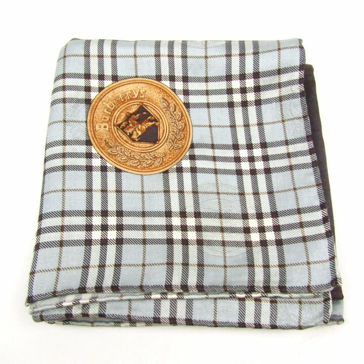 【全品39％OFFクーポン配布中】Burberrys バーバリーズ ハンカチ ブランド ノバチェック ロゴ レディース ブラウン 【中古】
