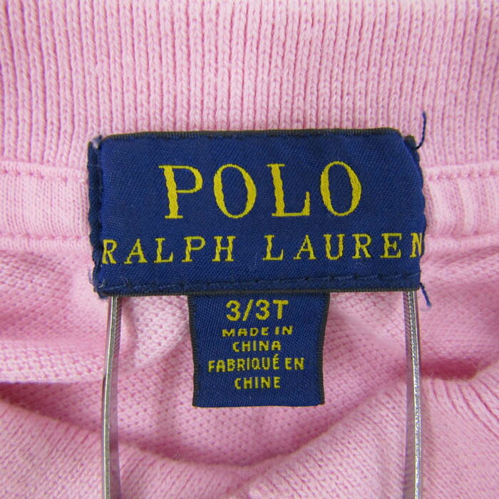 ��ŷ�����ѡ�SALE��Ⱦ��50%OFF��POLO RALPH LAUREN �ݥ����ե������ �ݥ������ �ȥåץ� Ⱦµ �ӥå��ݥˡ����� ���å� �ˤλ��� 3/3T������ �ԥ� ����š�