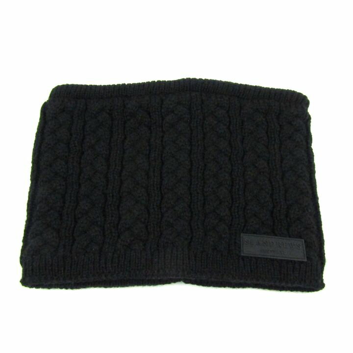 ST ANDREWS セントアンドリュース ネックウォーマー 未使用 ゴルフウエア ブランド メンズ ブラック 【..