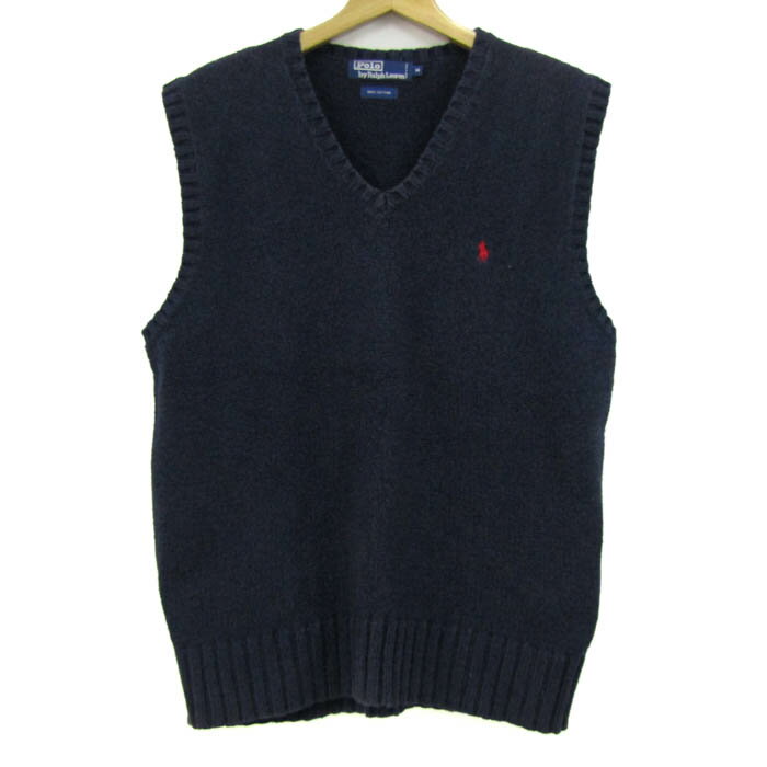Polo by Ralph Lauren ポロバイラルフローレン ベスト ジャケット アウター Vネック コットンニット メ..