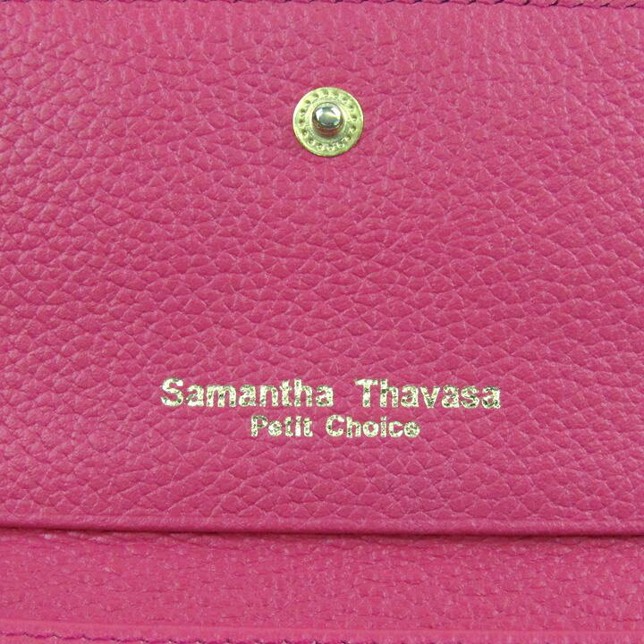 Samantha Thavasa サマンサタバサ プチチョイス カードケース パスケース ブランド レディース ピンク 【中古】