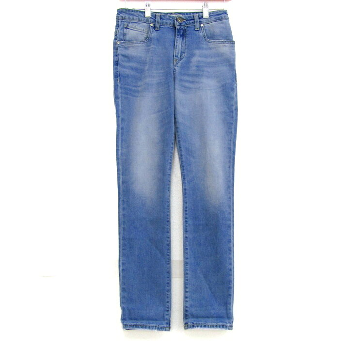 MANUEL RITZ マヌエル・リッツ デニムパンツ ジーンズ ストレッチ ボトムス レディース 12Aサイズ ブルー 【中古】