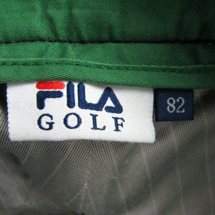 barceのFILA GOLF フィラゴルフ ロングパンツ ストレッチ ゴルフウエア ボトムス 黒 メンズ 82サイズ ブラック 【中古】｜アングル3
