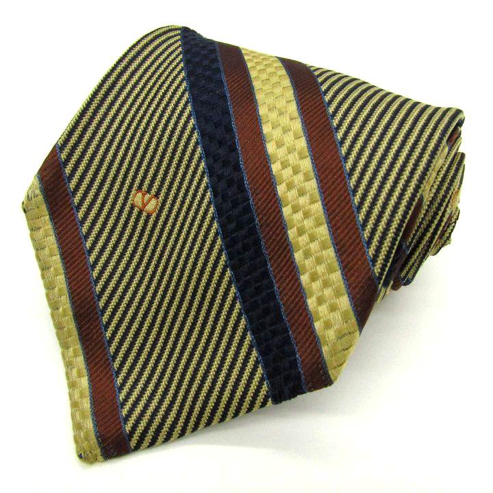 VALENTINO ���@�����e�B�m �u�����h �l�N�^�C �X�g���C�v���@�V���N�@�C�^���A�� PO �����Y �x�[�W���n  ���� 