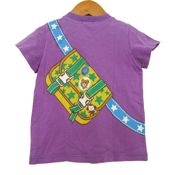 MIKIHOUSE ミキハウス 半袖Tシャツ トップス だまし絵 ホットビスケッツ ベビー 男...