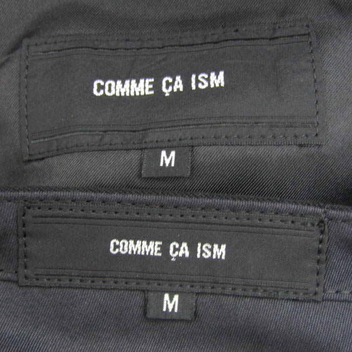 COMME CA ISM コムサイズム スーツ セットアップ 上下セット ジャケット パンツ フ...