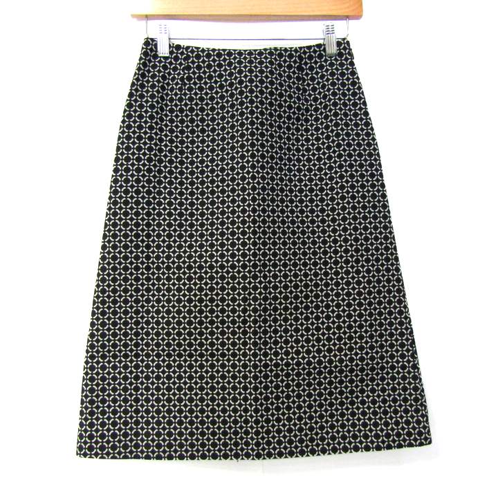 樂天商城 - BALLSEY ボールジー スカート トゥモローランド ブランド ボトムス 黒白 レディース 36サイズ ブラック×ホワイト 【中古】