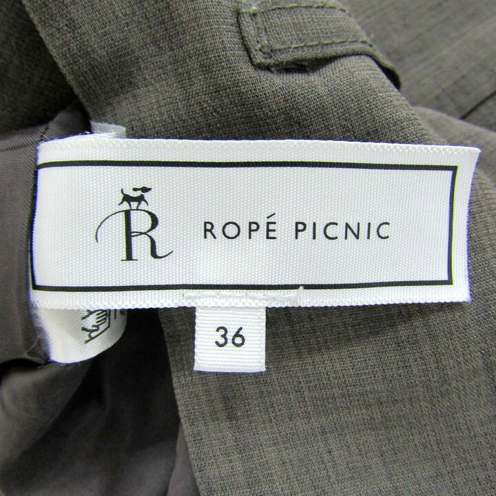 ROPE PICNIC ロペピクニック ロングパンツ ワイドパンツ ボトムス レディース 36サイズ グレー 【中古】 barce-13270687 barce サンプル画像3